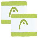 Head Striped Wristband 2.5" Lightlime / White